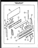 Control panel parts (ess345-of) (ess347-of)