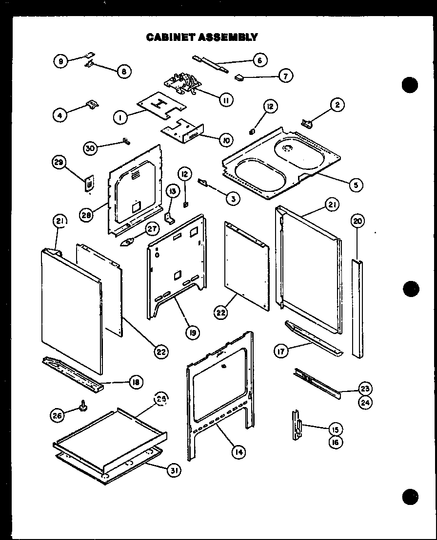 Cabinet assembly