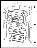Upper oven parts