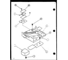 Amana ARR620W1-P1138601S door latch assembly diagram