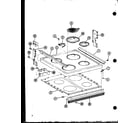 Amana ARR305-P85235-8S cooktop diagram