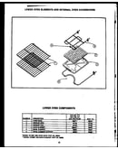 Lower oven elements and internal oven accessories (ehd112) (ehd267) (ehd312) (ehd335) (ehd341) (ehd363) (ehd379) (ehd397)