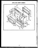 Upper oven cabinet assembly (ehd397)