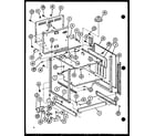 Amana ARR-402/P85312-9S cabinet parts diagram