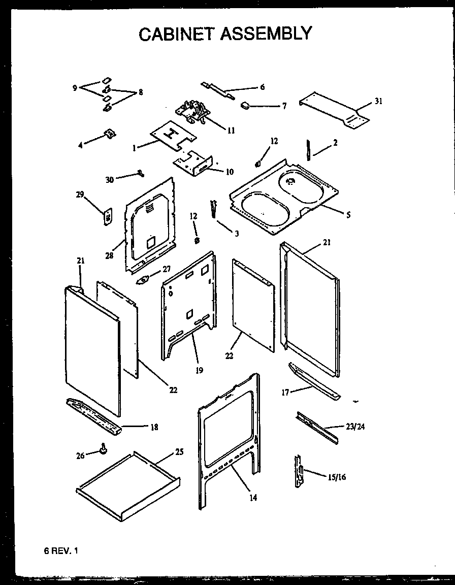 Cabinet assembly