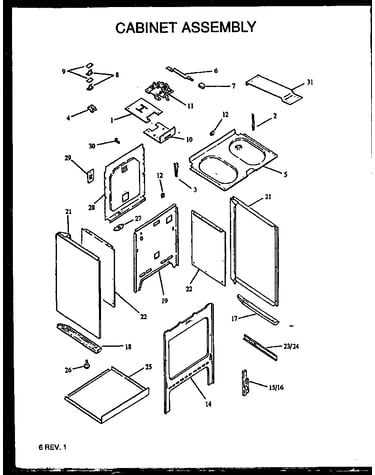 Cabinet assembly