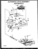 Automatic latch assembly (arr633e/p1157907se)