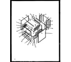 Caloric EBE26CB-P1142410NL panel assembly diagram