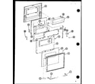 Amana AO-24S-P85379-1S door diagram