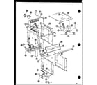 Amana AO-24D-P85379-2S cabinet parts- image only diagram