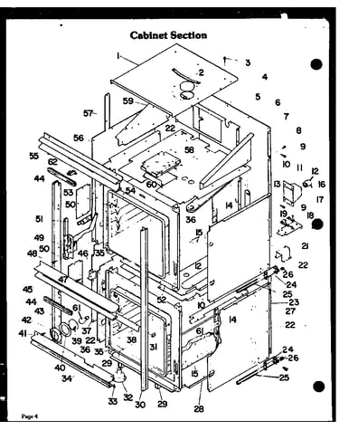 Cabinet section