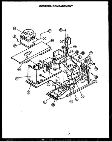 Control compartment