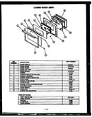 Lower door assy.