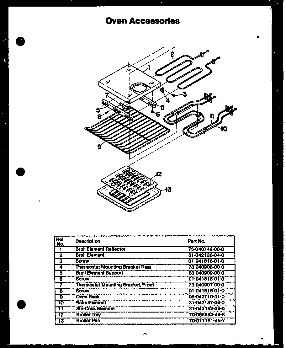 Oven accesories