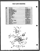 Door latch assembly