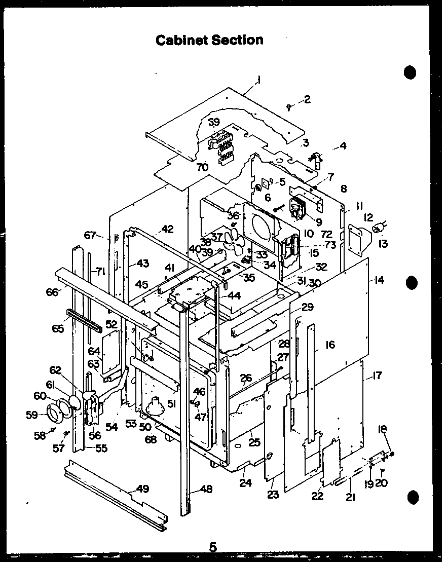 Cabinet section