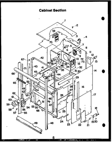 Cabinet section