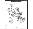 Modern Maid FDO162 microwave oven components diagram
