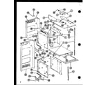 Amana AO24SD-P8556707S cabinet parts diagram