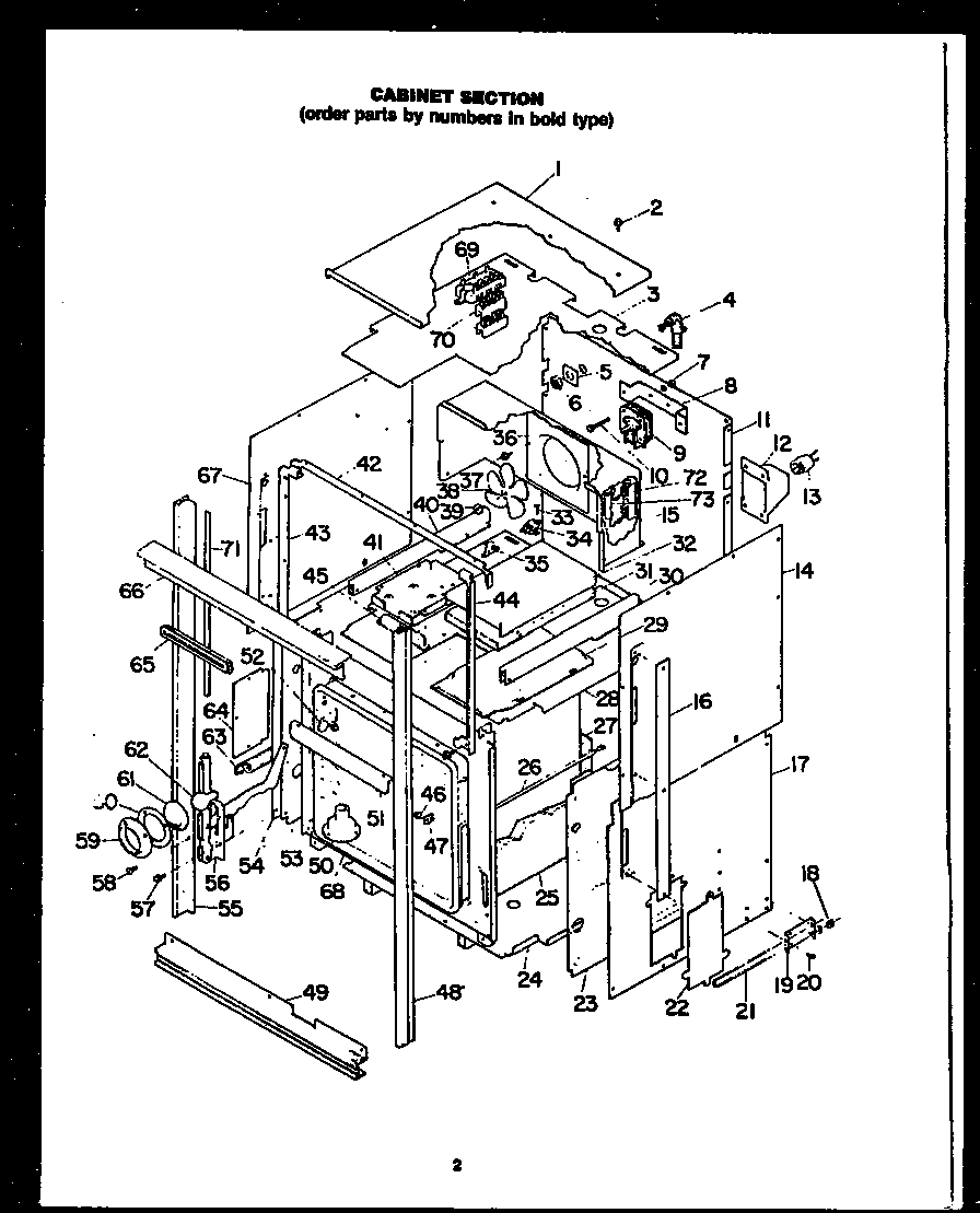 Cabinet section