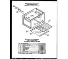 Modern Maid EKS289 microwave oven components oven interior parts diagram
