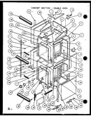 Cabinet section - double oven (ao27dc/p8575502s)