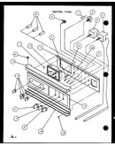 Control panel (ao27sc/p8575501s) (ao27dc/p8575502s) (ao27sc/p8575503s)