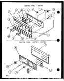 Control panel - ao27sd (ao27sd/p8597701s) (ao27sew/p1108001s) (ao27se/p1108002s)