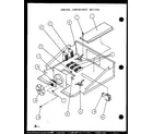 Amana AO27SEW-P1108001S control comparment section diagram