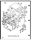 Cabinet section single oven (ao-27sb/p85547-3s) (ao-27sb/p85547-5s)