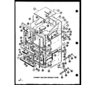 Amana AO-27DB-P85547-4S cabinet section double oven (ao-27db/p85547-4s) (ao-27db/p85547-6s) (ao-27db/p85547-8s) diagram