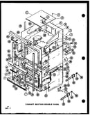 Cabinet section double oven (ao-27db/p85547-4s) (ao-27db/p85547-6s) (ao-27db/p85547-8s)