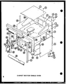 Cabinet section single oven (ao-27s/p85547-1s)