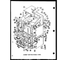 Amana AO-27S-P85547-1S cabinet section double oven (ao-27d/p85547-2s) diagram