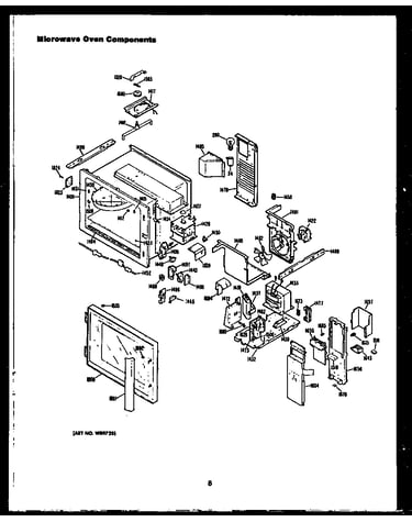 Microwave oven components