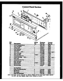 Control panel section