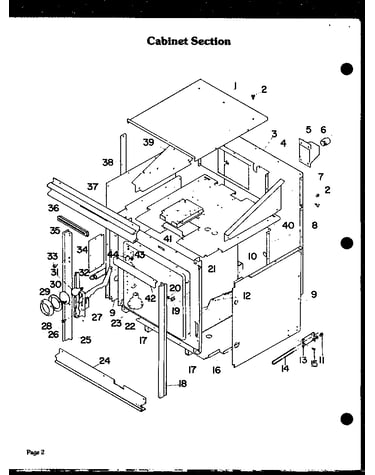 Cabinet section