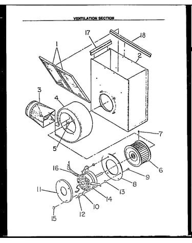 Ventilation section