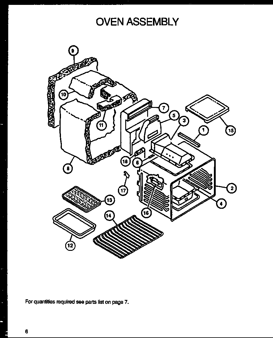 Oven assembly (rsk3700uww/p1141247nww)