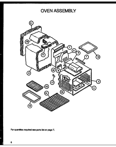Oven assembly (rsk3700uww/p1141247nww)
