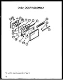 Oven door assembly