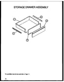 Storage drawer assembly