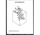 Amana AGS780WW-P1168602W gas components diagram