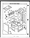 Lower oven assembly