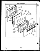 Oven door parts (rss307) (rss352) (rss353) (rss354) (rss359) (rss363) (rss361) (rss369) (rss380) (rss399)