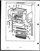 Upper oven parts