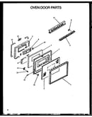 Oven door parts (ags745ww/p1130733n) (ags745ww1/p1130733ww) (ags745e1/p1130741n) (ags745w/p1113904s) (ags745w/p1113902s) (ags743w/p1155903w) (ags743w/p1155903s) (ags743l/p1155904s) (ags745e/p1113904s)