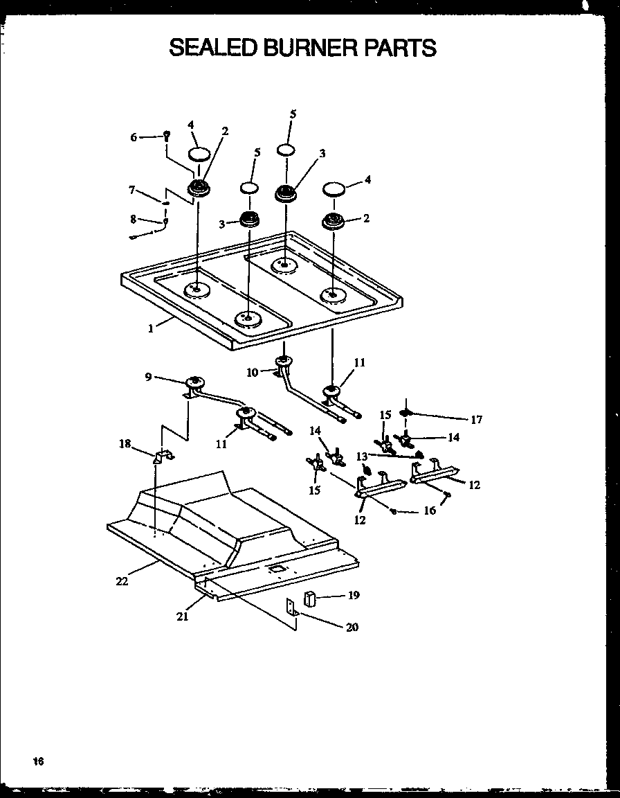 SEALED BURNER PARTS (AGS745WW/P1130733N) (AGS745WW1/P1130733WW) (AGS745E1/P1130741N) (AGS745E/P1113903S) (AGS745E/P1113901S) (AGS745W/P1113904S) (AGS745W/P1113902S) (AGS743W/P1155903W) (AGS743W/P1155903S) (AGS743L/P1155904S)