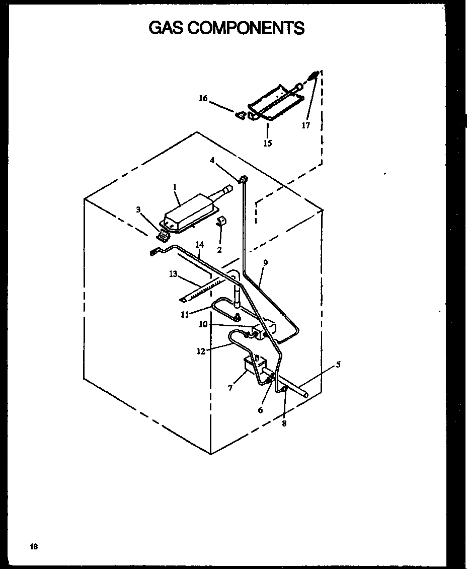 GAS COMPONENTS (AGS745WW/P1130733N) (AGS745WW1/P1130733WW) (AGS745E1/P1130741N) (AGS745E/P1113903S) (AGS745E/P1113901S) (AGS745W/P1113904S) (AGS745W/P1113902S) (AGS743W/P1155903W) (AGS743W/P1155903S) (AGS743L/P1155904S)