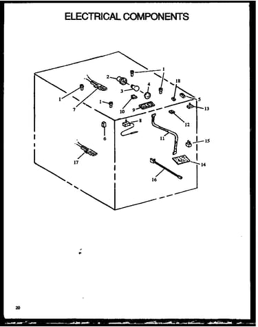 Electrical components (ags745ww/p1130733n) (ags745ww1/p1130733ww) (ags745e1/p1130741n) (ags745e/p1113903s) (ags745e/p1113901s) (ags745w/p1113904s) (ags745w/p1113902s) (ags743w/p1155903w) (ags743w/p1155903s) (ags743l/p1155904s)
